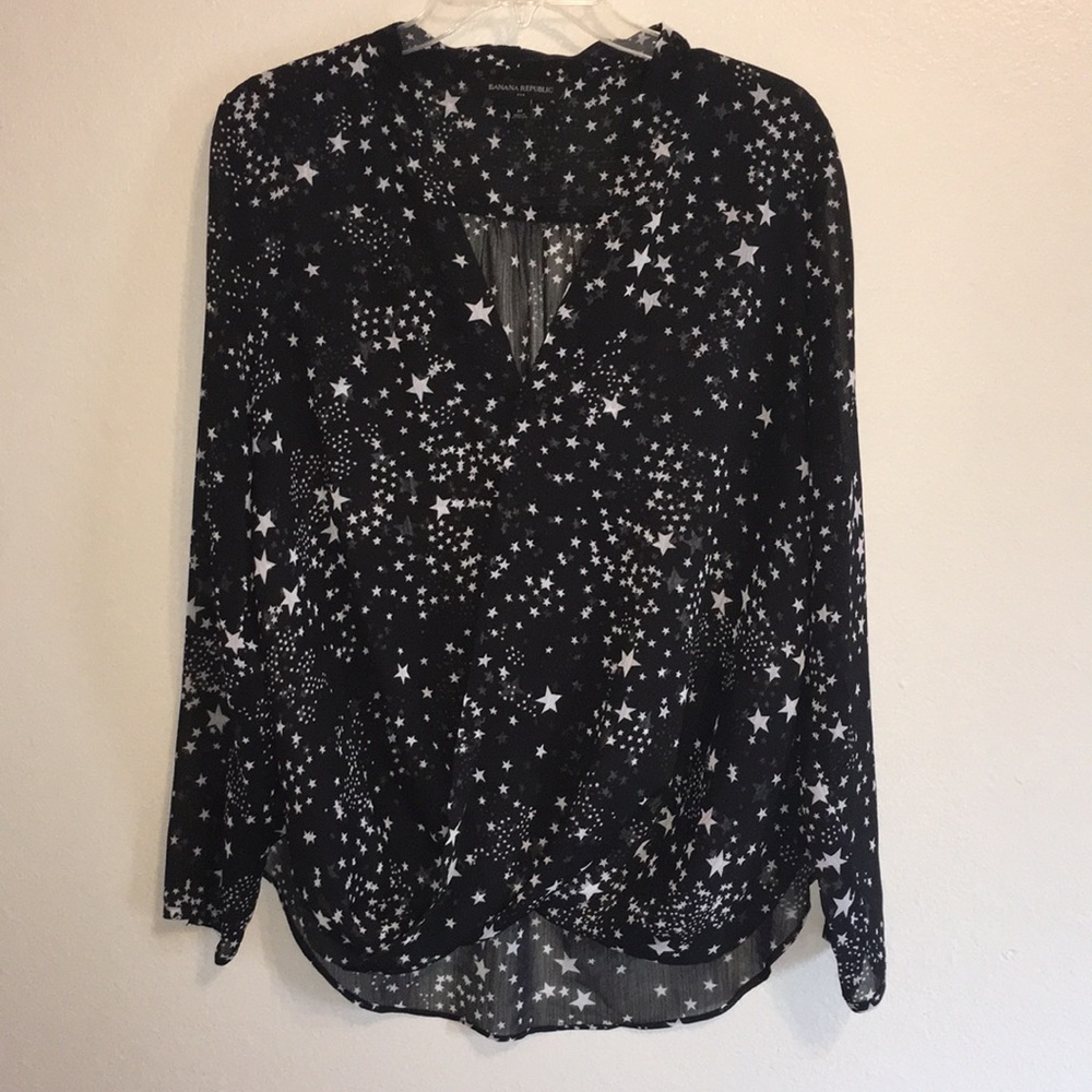 Banana Republic Star Blouse